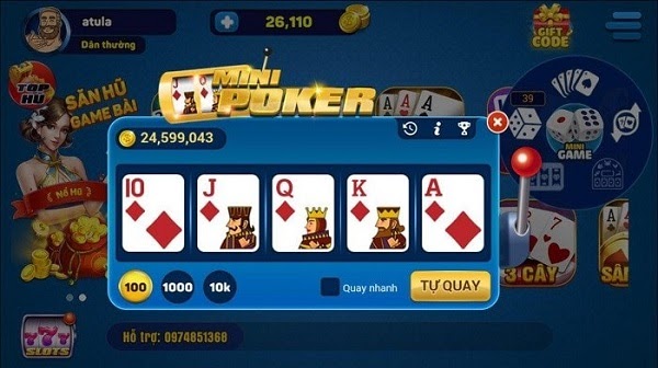 Giới thiệu Mini Poker GO88 là gì?